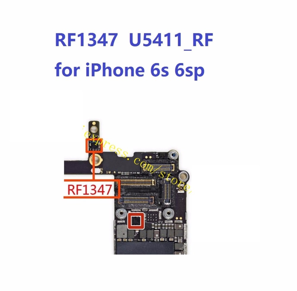 complete Tree I am sick 6S U5411_RF for iPhone 6s 6sp RF1347 1347 11 pins GPS positioning ic PA  U_QPL_RF【MasterXu】